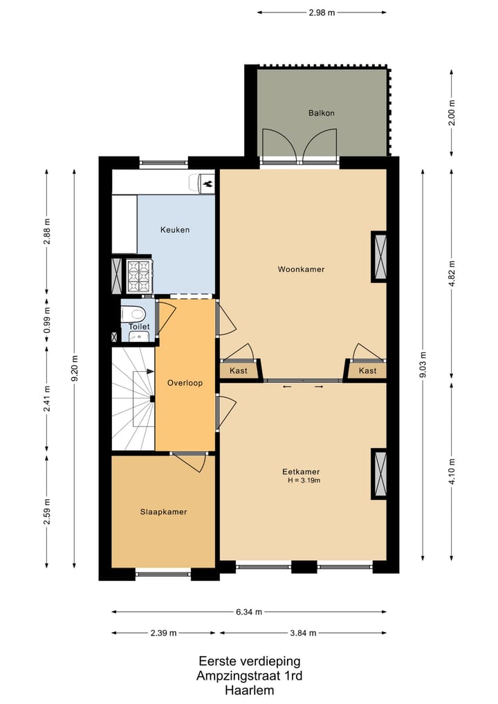 Foto 33 van Ampzingstraat 1-RD