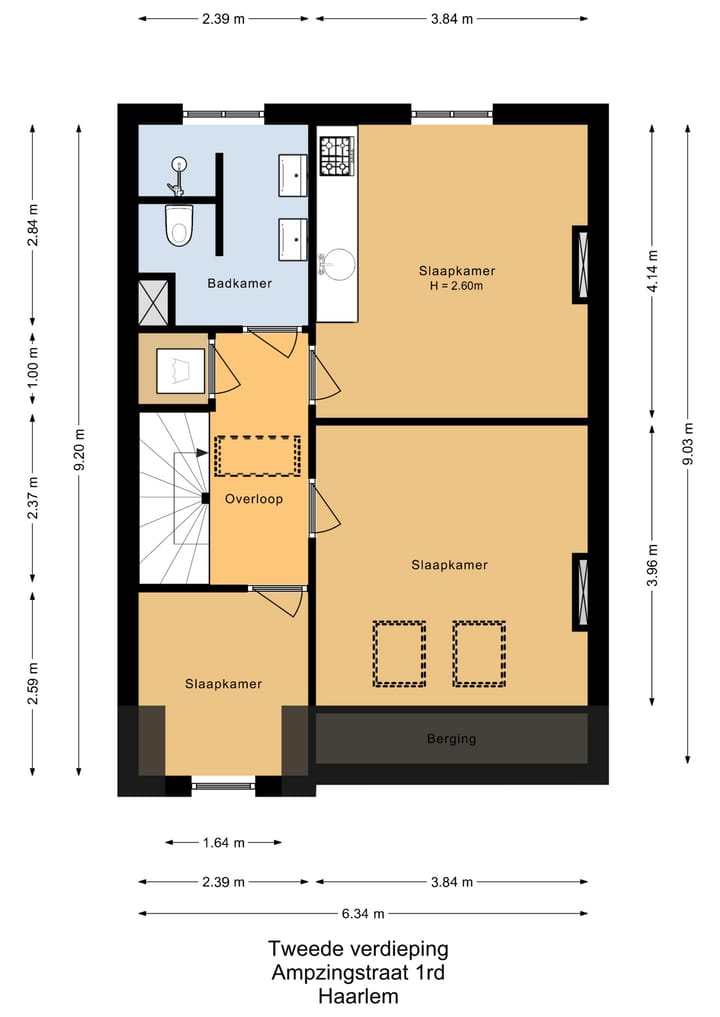 Foto 34 van Ampzingstraat 1-RD