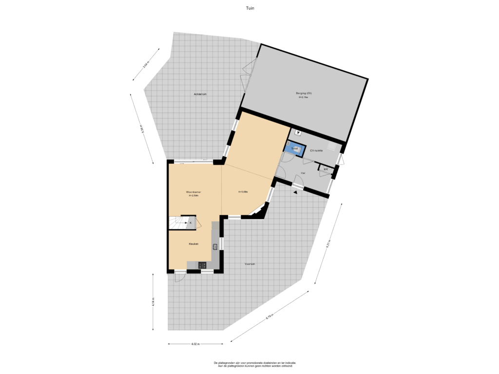 Bekijk plattegrond van Tuin van Noordmark 30