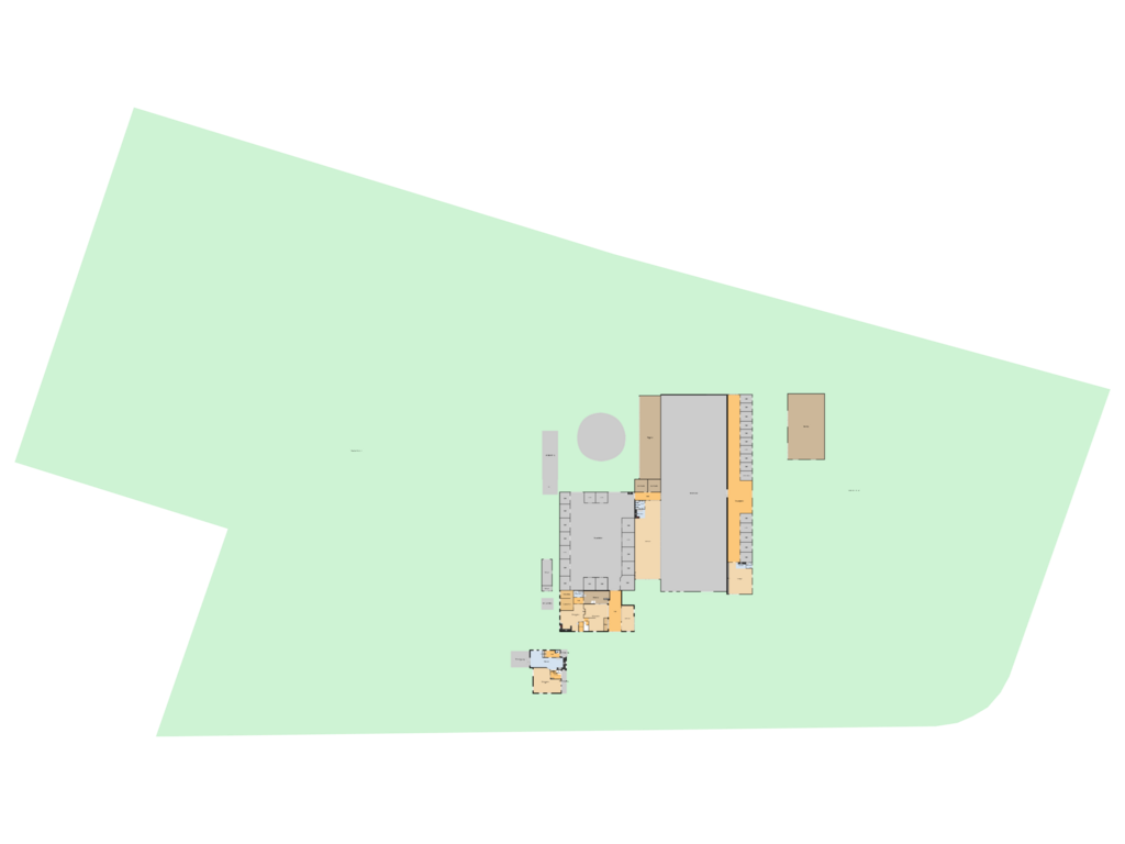 View floorplan of Situatie of Waatselaarstraat 3