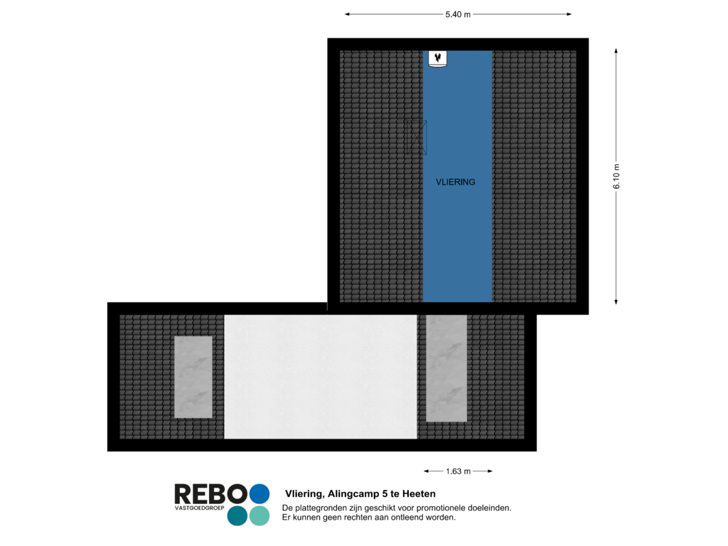 Bekijk plattegrond van Vliering van Alingcamp 5