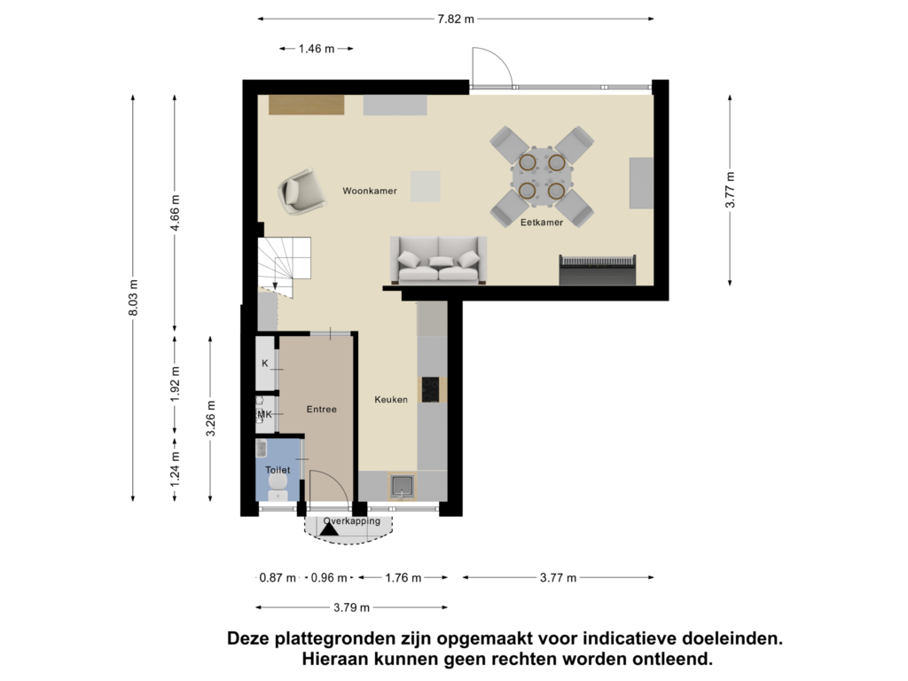 Bekijk plattegrond van Begane Grond van Leliepad 5