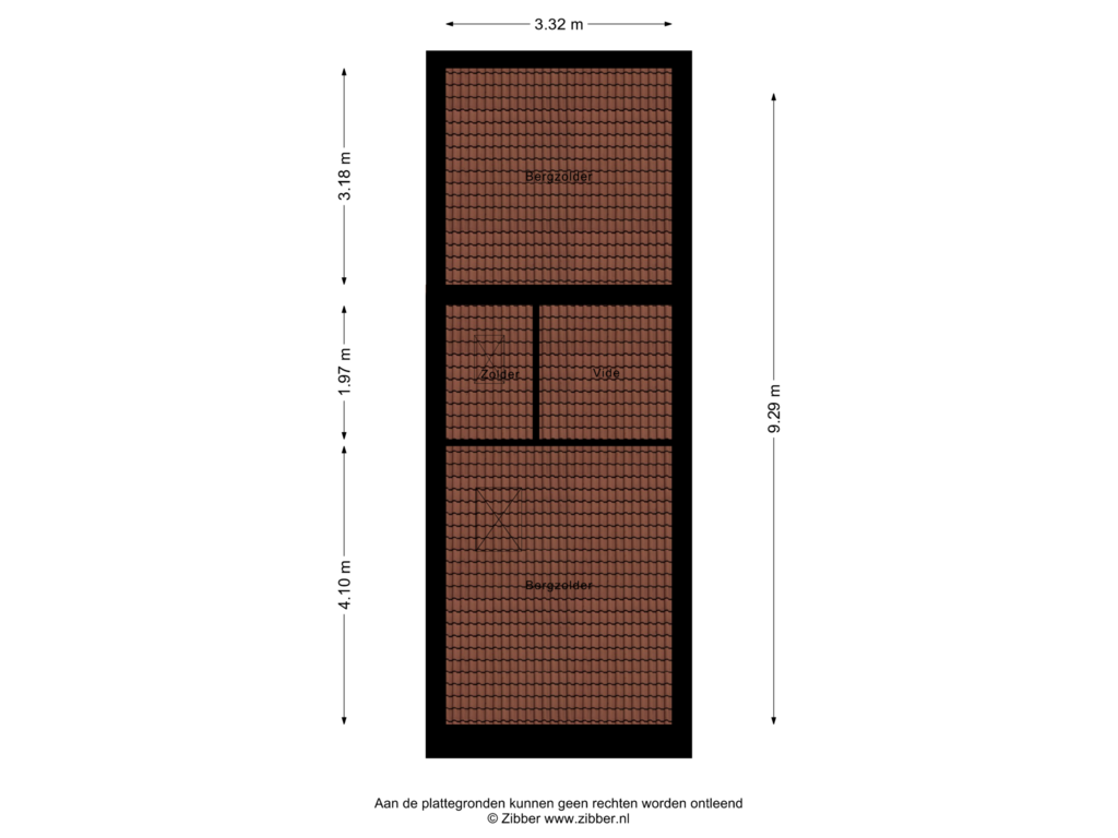 Bekijk plattegrond van Zolder van Hongarije 3