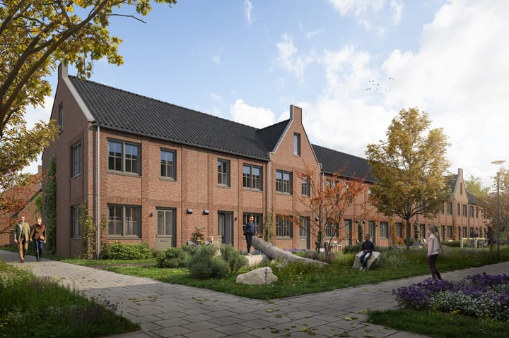 Foto van Eengezinswoning 5m breed Tussenwoning