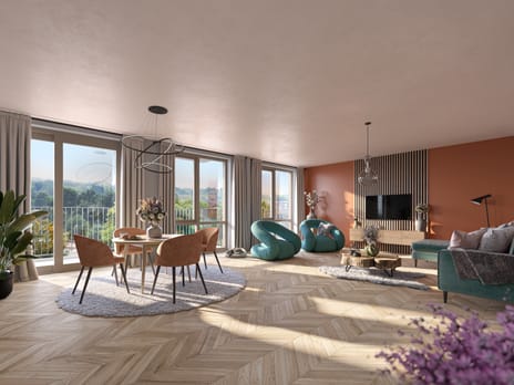 Foto van stadsappartement | blok B Benedenwoning