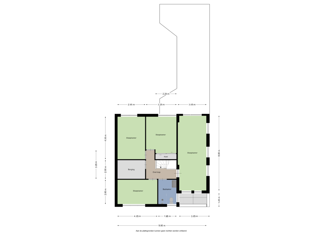 Bekijk plattegrond van Eerste Verdieping van Schepsnavel 4