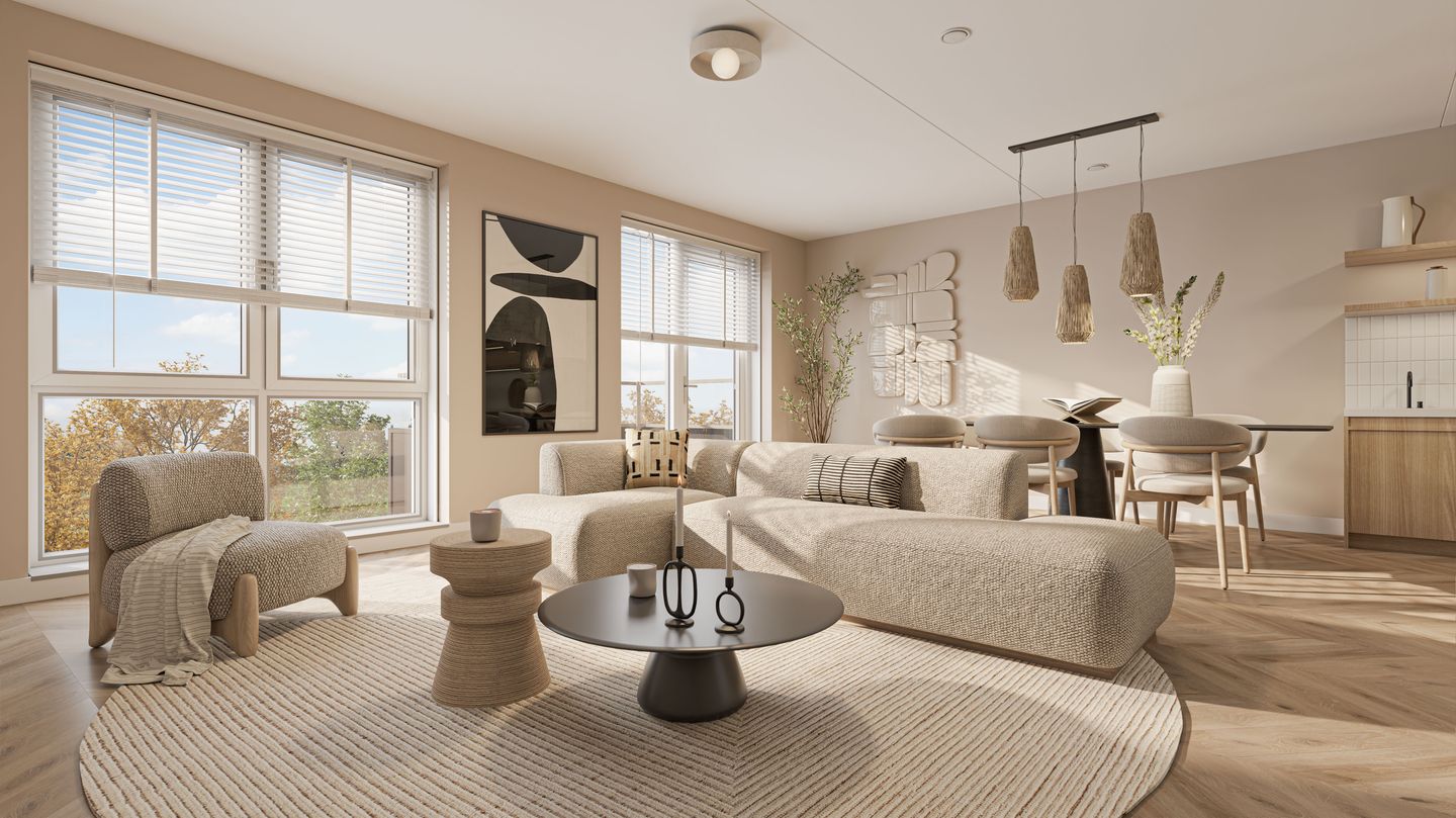 Foto 5 van Appartement 77m2 (Bouwnr. 163)