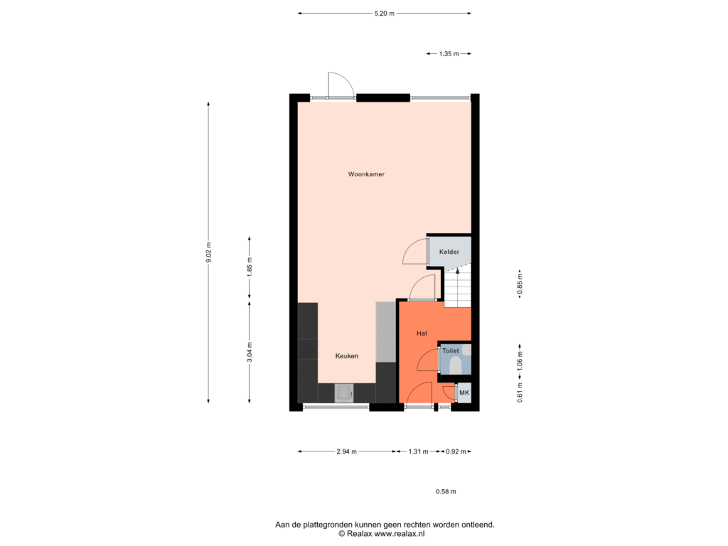 Bekijk plattegrond van Begane grond van Hasmanlanden 68