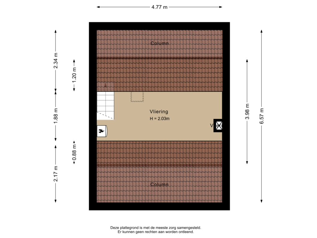 Bekijk plattegrond van Vliering van Sint Jobstraat 18