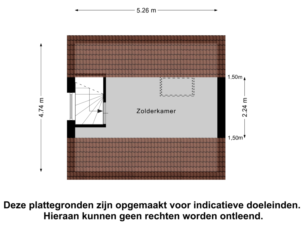 Bekijk plattegrond van Tweede Verdieping van Reidmosk 9