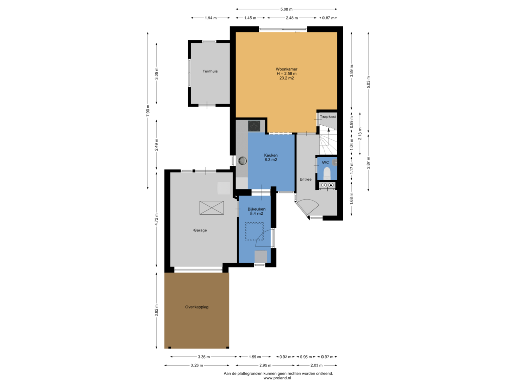 Bekijk plattegrond van Begane Grond van De Nijverheid 101