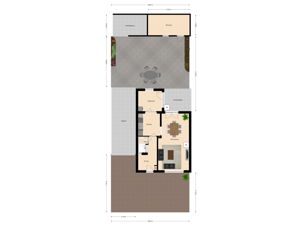 Bekijk plattegrond van Situatie van Auriga 1