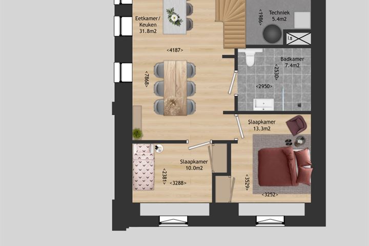 Bekijk foto 5 van Loft-appartement (Bouwnr. A7)