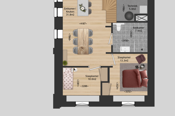 Bekijk foto 5 van Loft-appartement (Bouwnr. A8)