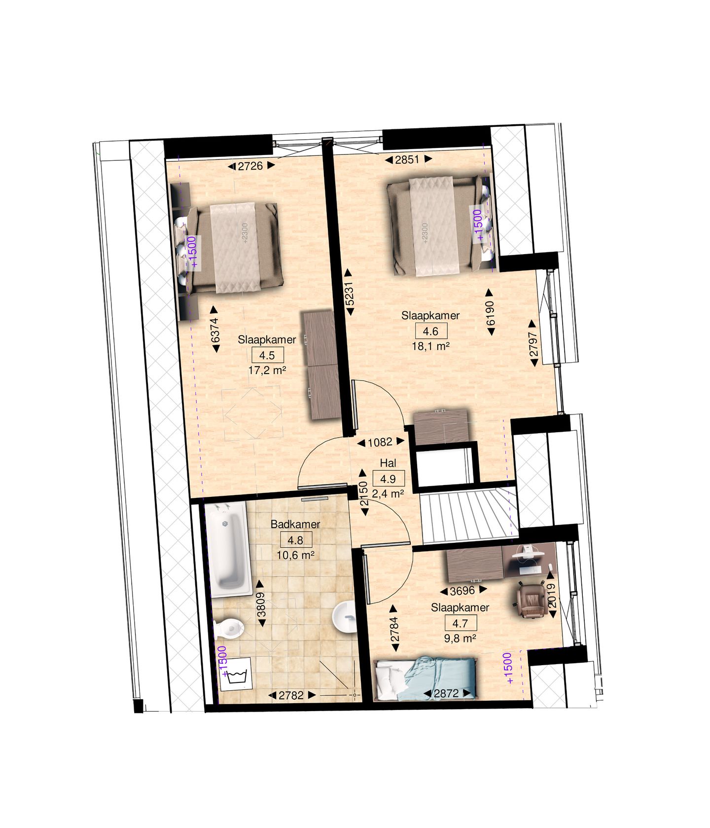 Foto 4 van Schoolstraat 1-B