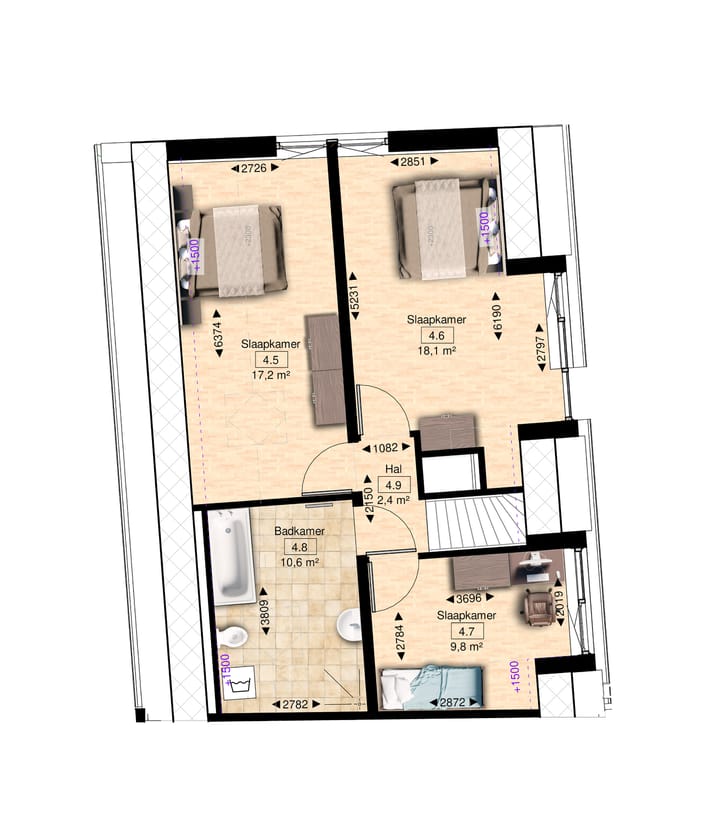 Foto 4 van Schoolstraat 1-B