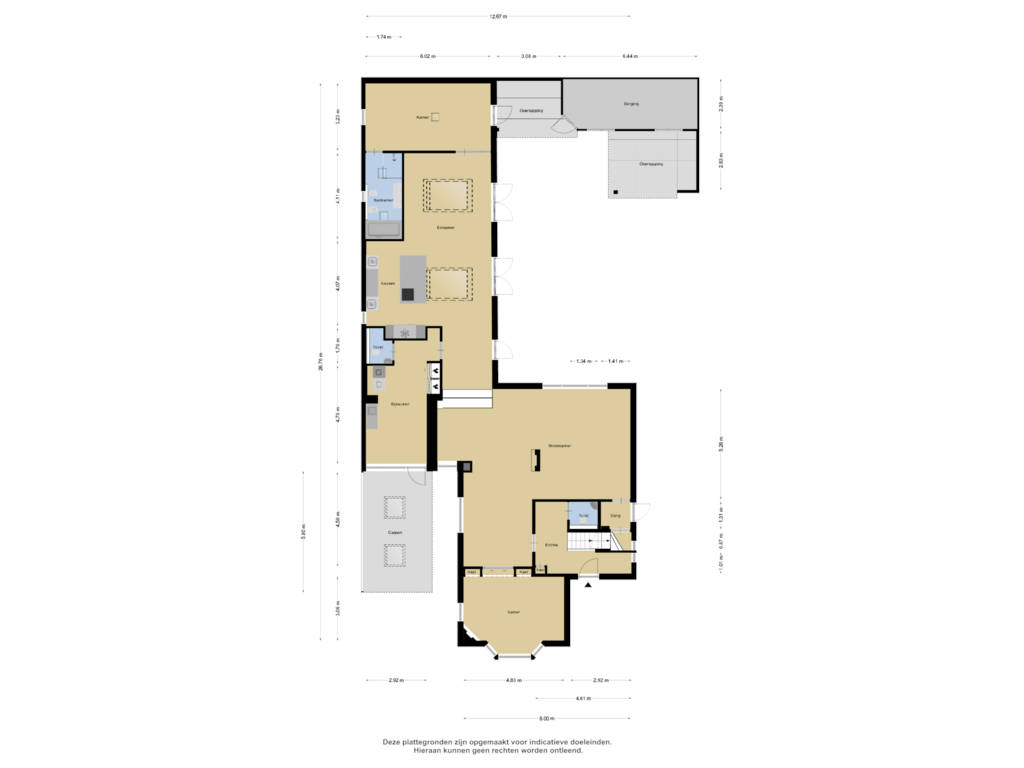 Bekijk plattegrond van Begane Grond van Acacialaan 3