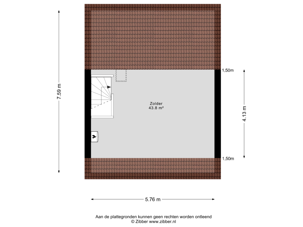 Bekijk plattegrond van Tweede Verdieping van Elektron 28