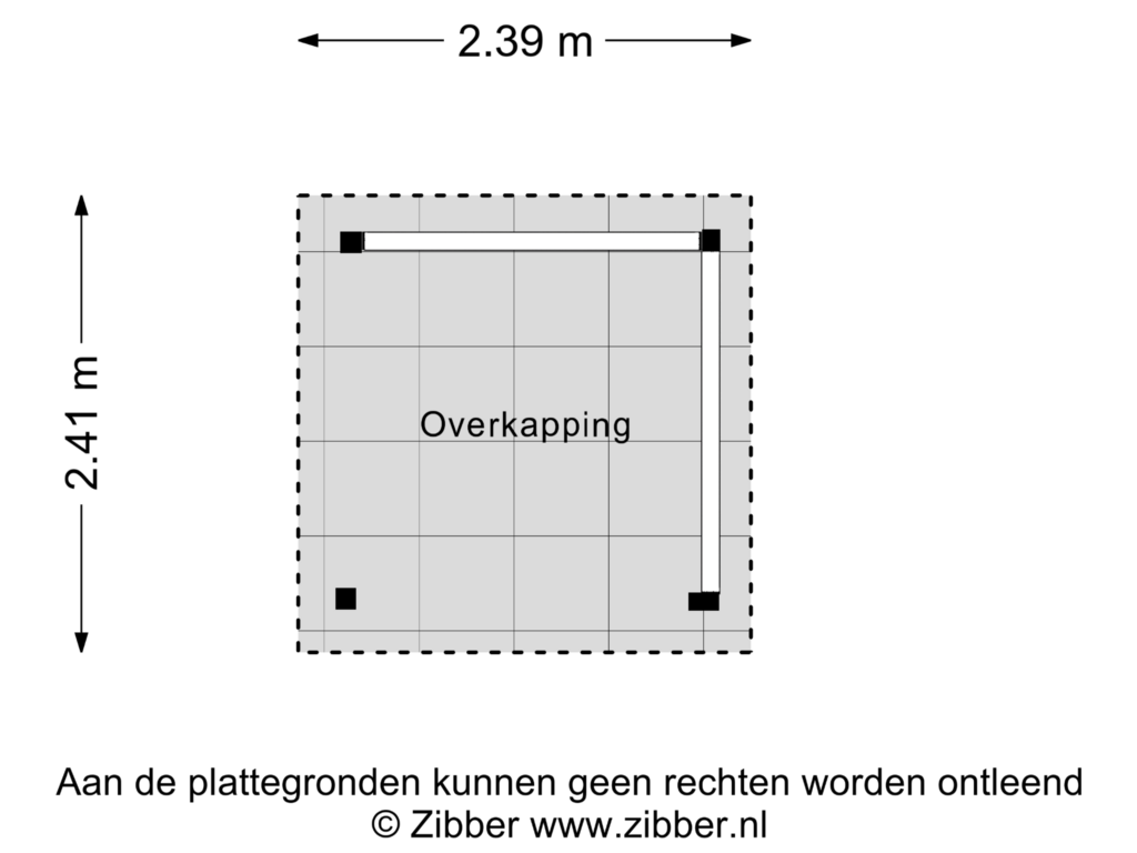 Bekijk plattegrond van Overkapping van Elektron 28