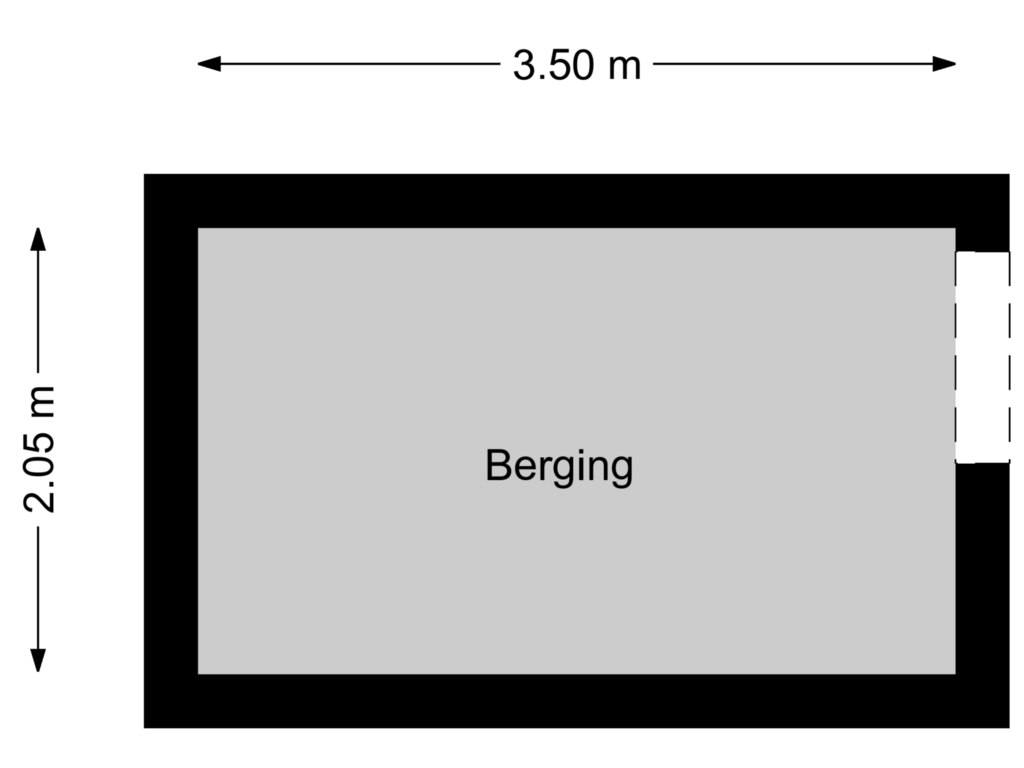 View floorplan of Floor 3 of Bazillehof 34