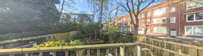 Bekijk 360° foto van Achtertuin van Goereesestraat 11-A