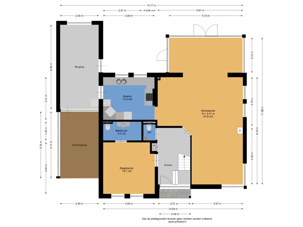 View floorplan of Begane Grond of Spijkerboor 51