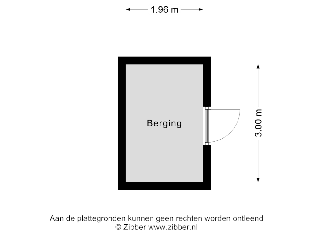 Bekijk plattegrond van Berging van Gerbrandtslaan 18-A51