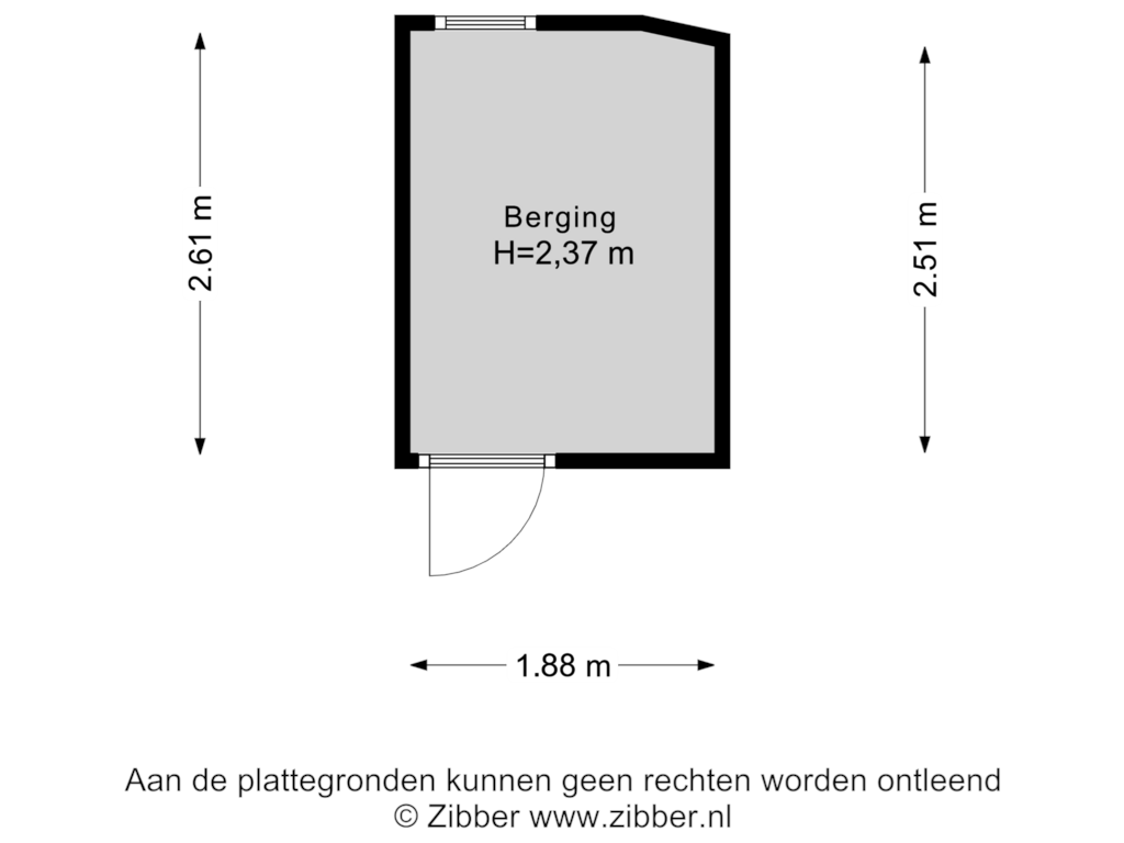 Bekijk plattegrond van Berging van Het Avontuur 3