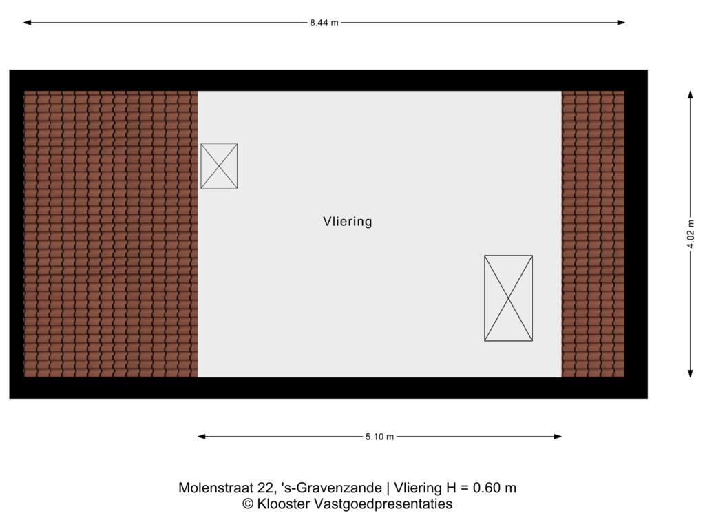 Bekijk plattegrond van Vliering van Molenstraat 22