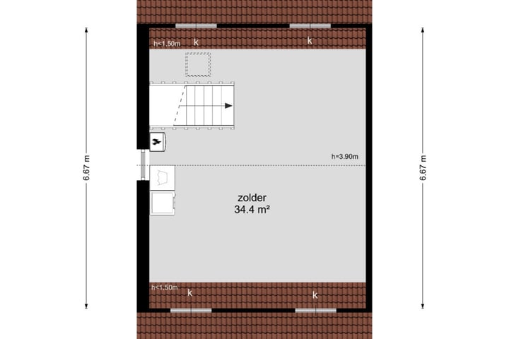 Bekijk foto 47 van Toermalijnstraat 13