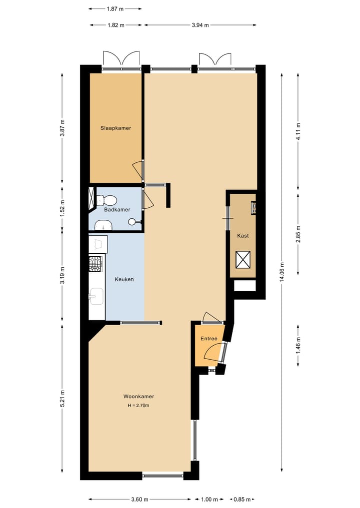 Foto 26 van Legmeerstraat 47-H