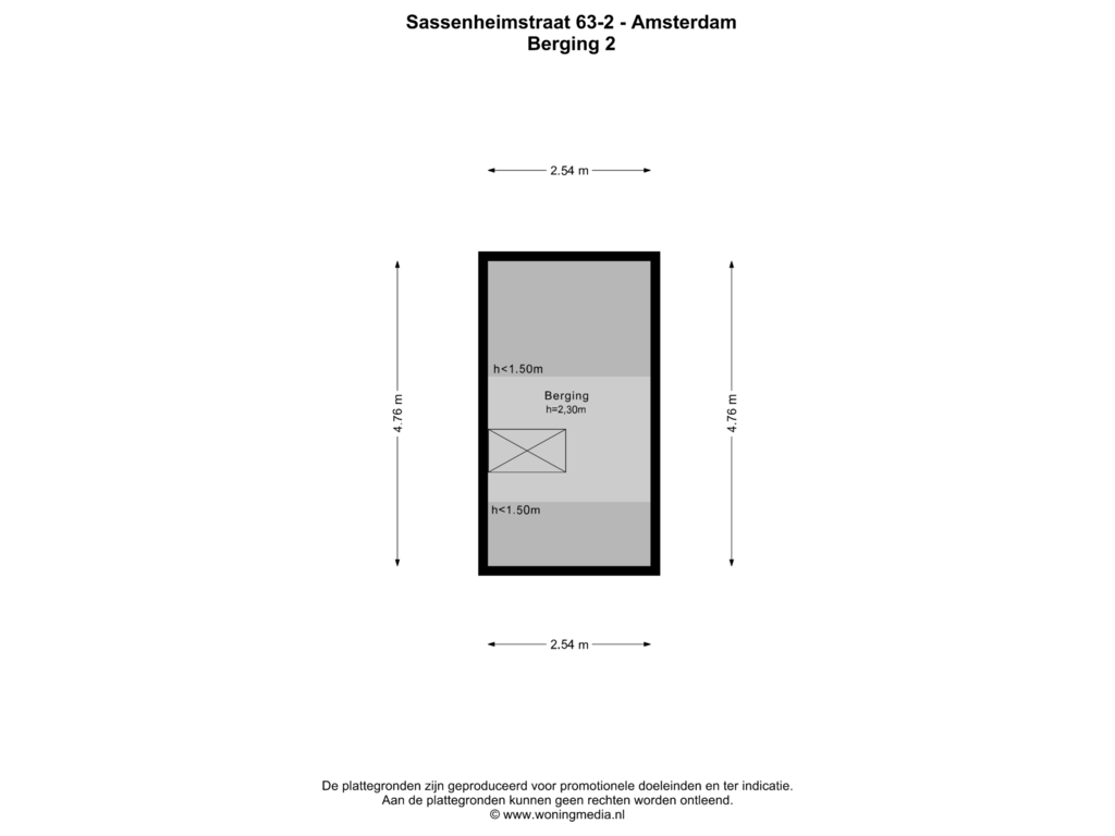 Bekijk plattegrond van Berg_2 van Sassenheimstraat 63-2