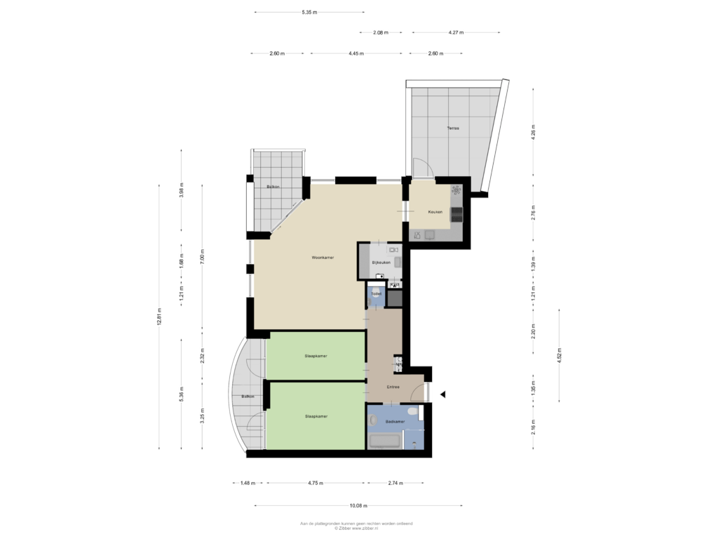 Bekijk plattegrond van Appartement van Verzetsplein 12