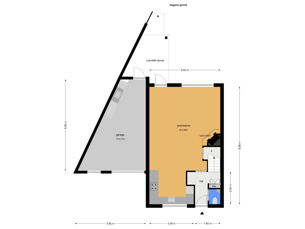 Bekijk plattegrond van bg van Friesewal 57