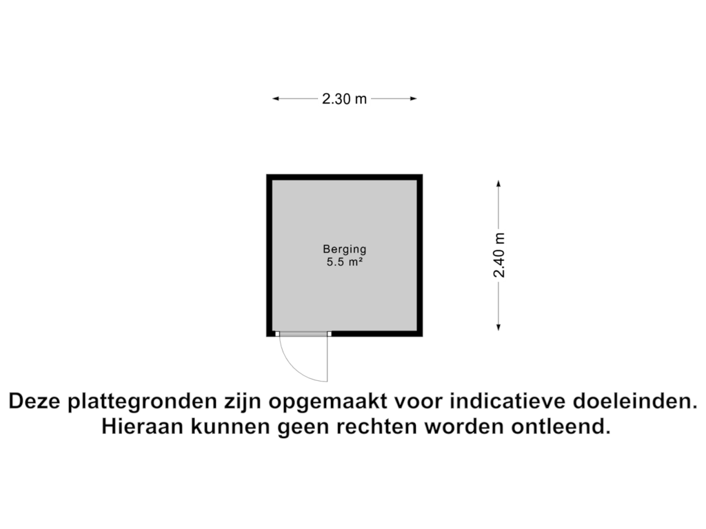 Bekijk plattegrond van Berging van Jan Campertstraat 78