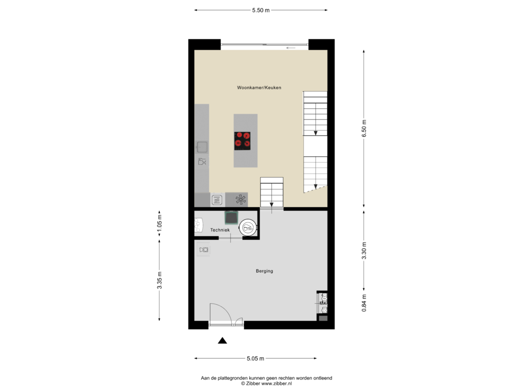 View floorplan of Begane Grond of Stationsplein 214