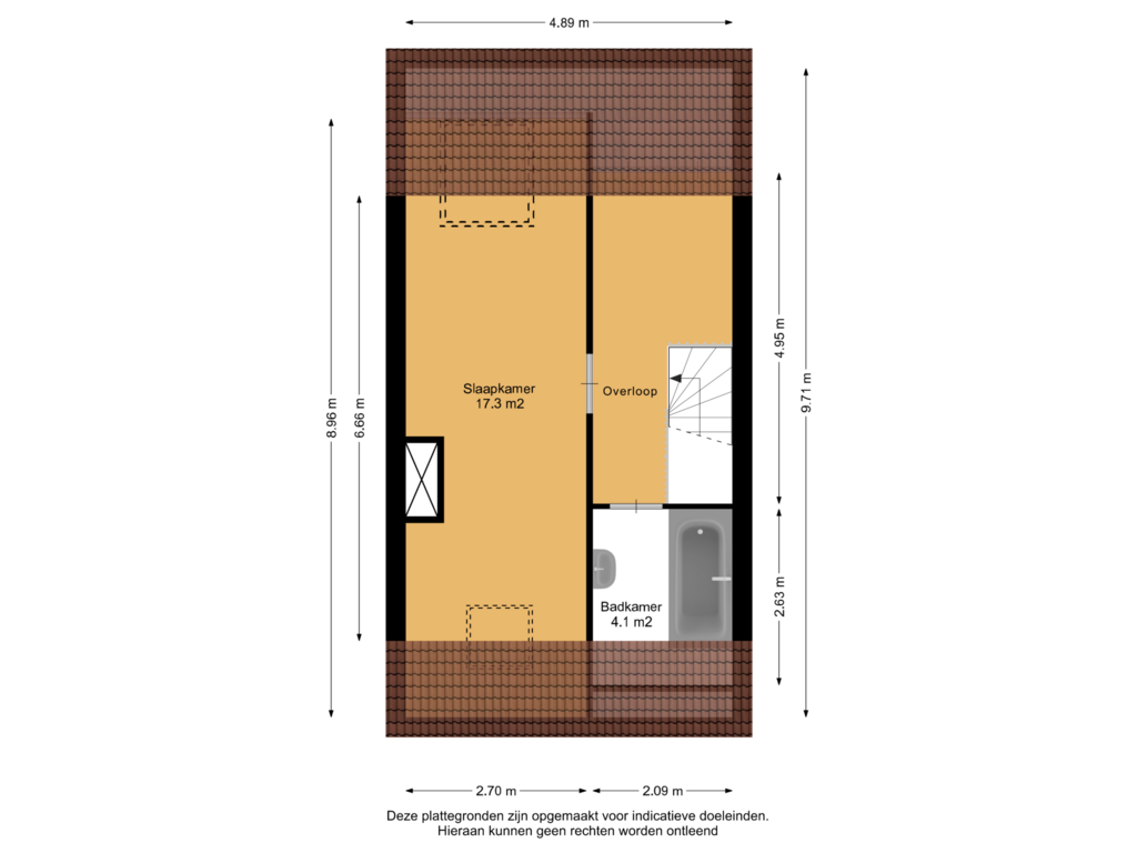 Bekijk plattegrond van 2e Verdieping van Schenklaan 47