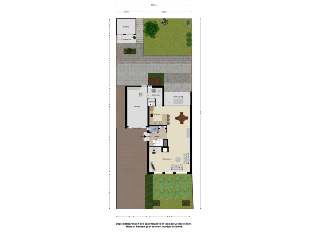 View floorplan of Begane Grond_Tuin of Esdoornstraat 20