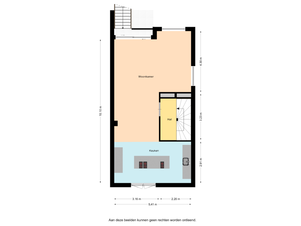 Bekijk plattegrond van Eerste Verdieping van Weegbree 43