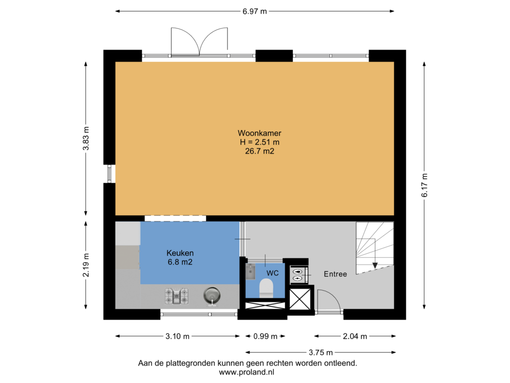 View floorplan of Begane Grond of Ravehorst 1