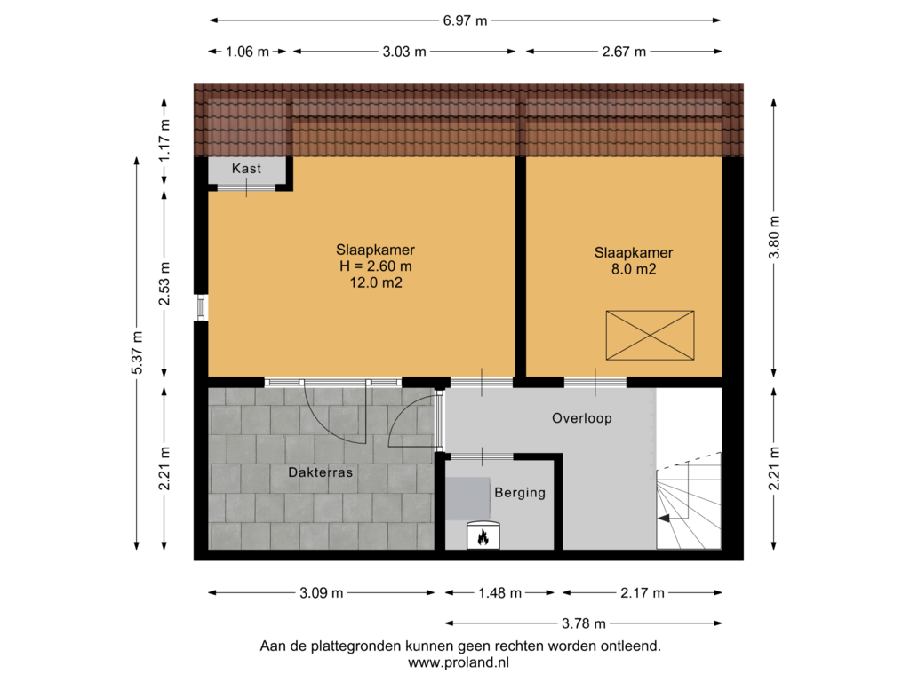 View floorplan of 2e Verdieping of Ravehorst 1