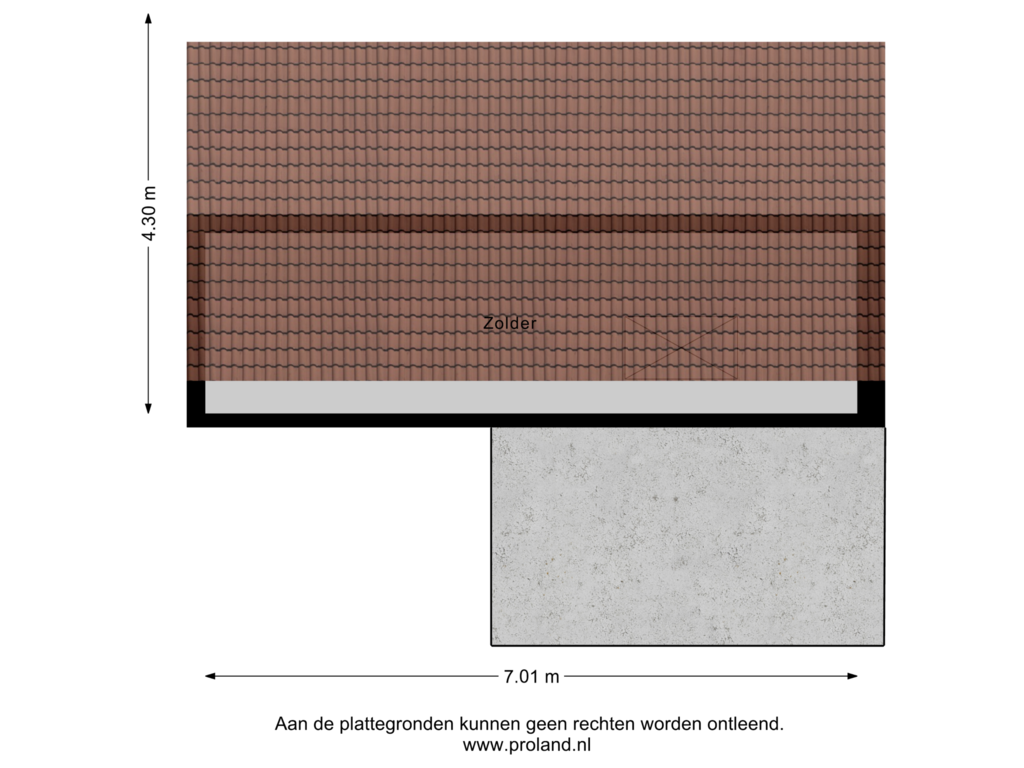 View floorplan of 3e Verdieping of Ravehorst 1