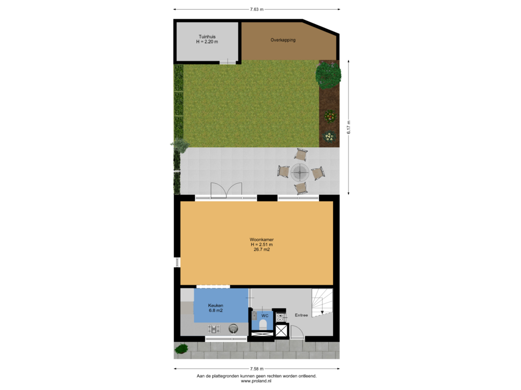 View floorplan of Begane Grond Met Kavel of Ravehorst 1