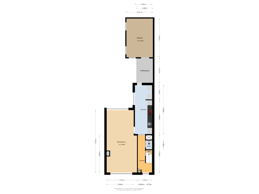 Bekijk plattegrond van Begane grond van Boomgaardpad 39