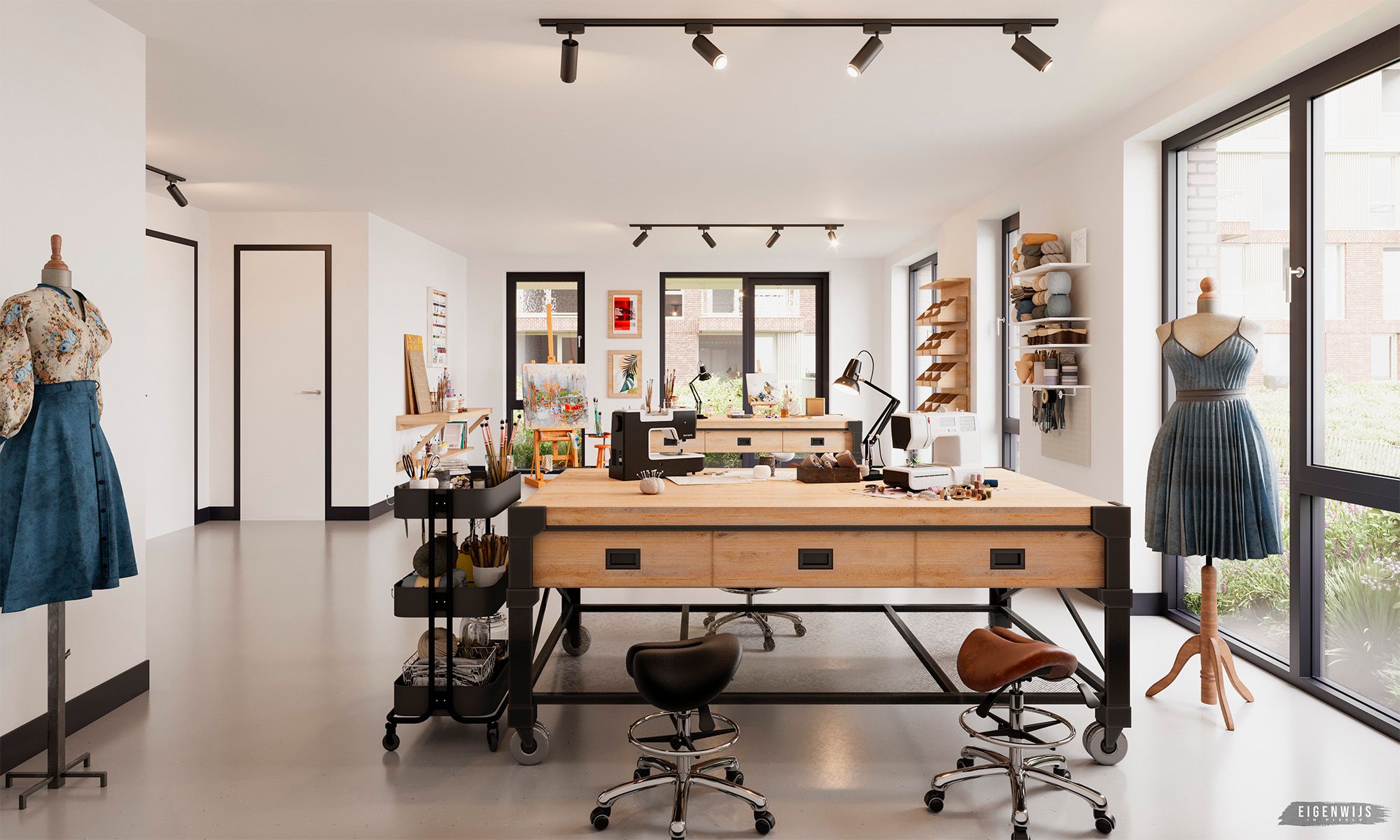 Hobbyruimte/werkplek/atelier (Bouwnr. A0.4), Voorthuizen, 3781AT, Gelderland, Nederland  