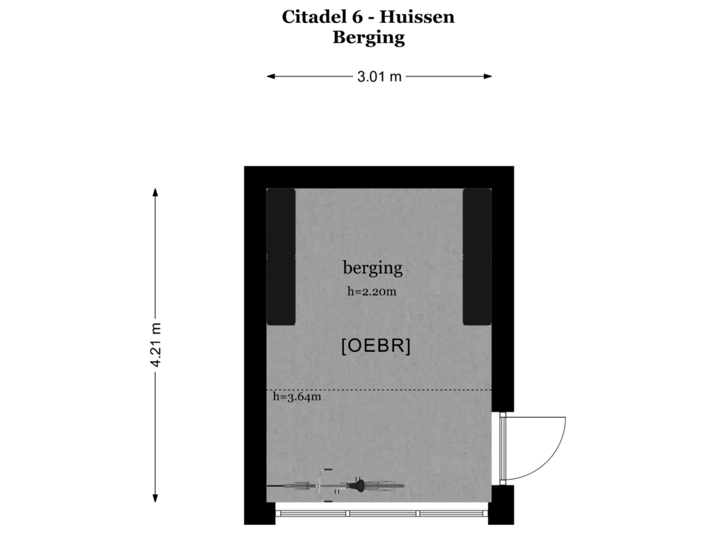 View floorplan of BERGING of Citadel 6