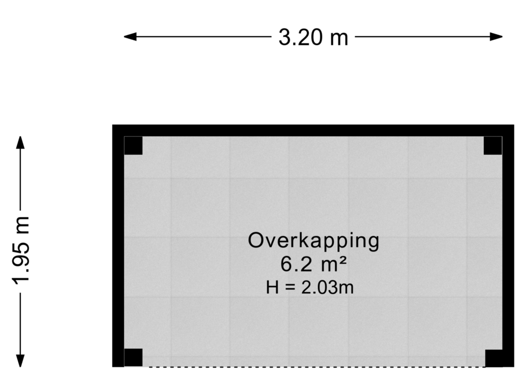 Bekijk plattegrond van Overkapping van Easter Omwei 36