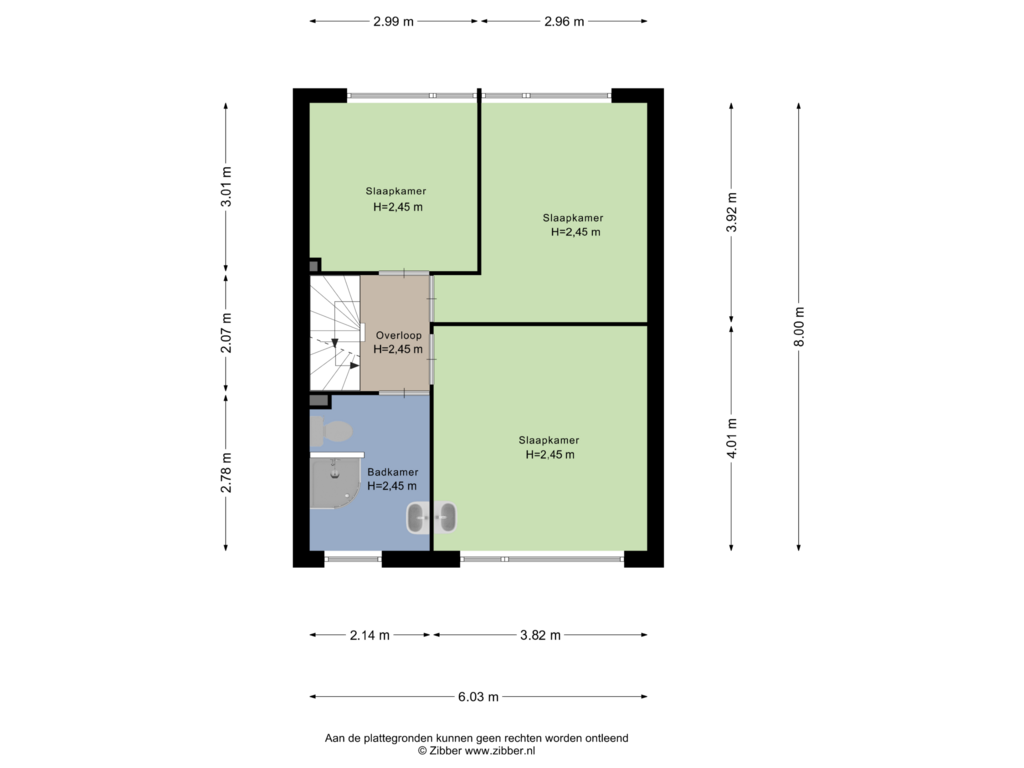 Bekijk plattegrond van Eerste Verdieping van Beverveen 129