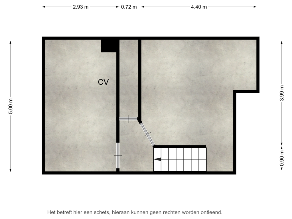 Bekijk plattegrond van Kelder van Wijkstraat 105