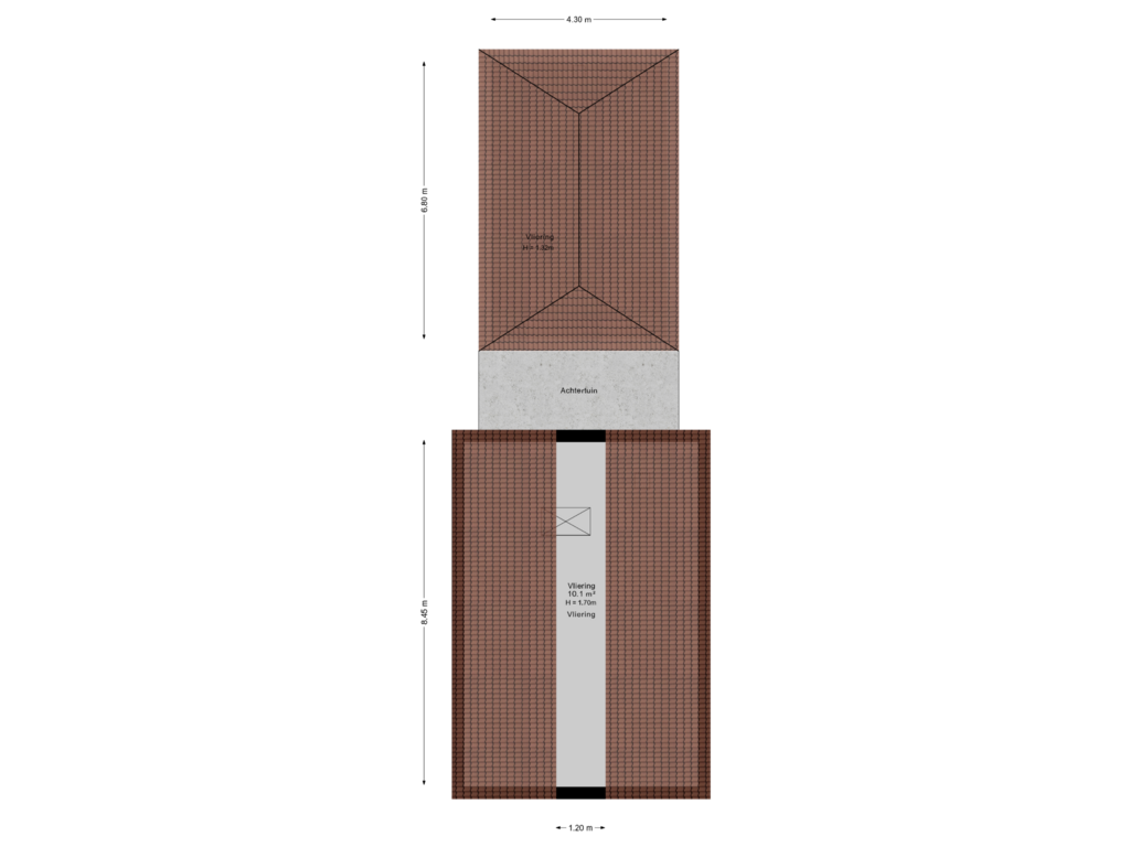 Bekijk plattegrond van Vliering van Stationsstraat 6